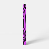 Black et violet Samsung Galaxy Coque Vos couleurs (Côté gauche)