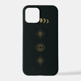 Black Evil Eye-telefoontas iPhone 12 Pro Hoesje