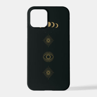 Black Evil Eye-telefoontas iPhone 12 Pro Hoesje