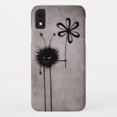 Black Evil Flower Bug  Case-Mate iPhone Case (Achterkant)