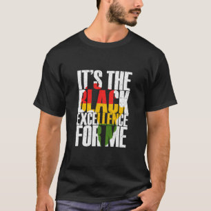 Black Excellence Afro Black Pride African Black Hi T-shirt