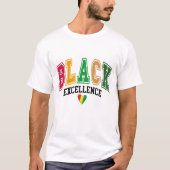 Black Excellence - Black History Mois T-shirt (Devant)