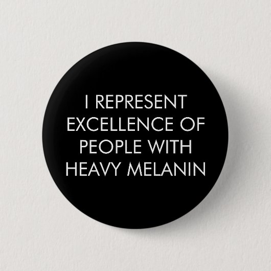Black Excellence Button (Voorkant)