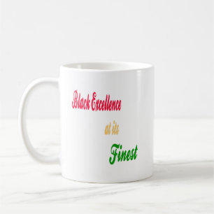 Black Excellence op zijn fijnste koffie-Mok Koffiemok