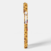 Black-Eyed Susan And Ladybugs Seamless Pattern Case-Mate iPhone Case (Achterkant / Links)