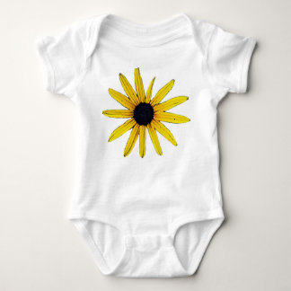 Black Eyed susan Baby Creeper Romper