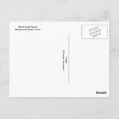 Black Eyed Susan Briefkaart (Achterkant)