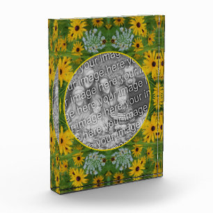 Black Eyed Susan Daisy Painting Voeg uw Fotoblokken
