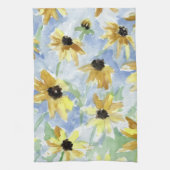 Black Eyed Susan Floral Theedoek (Verticaal)