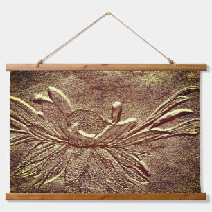 Black Eyed Susan Flower Art Sculpted Effect Hangend Wandkleed