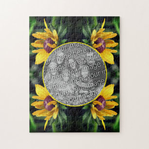 Black Eyed Susan Flower Lijst Uw foto toevoegen Legpuzzel