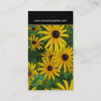 Black Eyed Susan Flower Visitekaartje