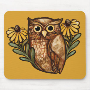 Black Eyed Susan Owl Flower Owls Muismat