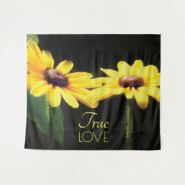 Black Eyed Susan Photo True Love Wandkleed