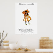 Black-Eyed Susan Poster (Keuken)