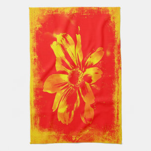 Black-Eyed Susan Wildflower - Digitale kunst Theedoek