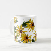 Black Eyed Susans, Daisies Koffiemok (Voorkant links)