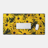 Black Eyed Susans Floral Bureaumat (Keyboard & Muis)
