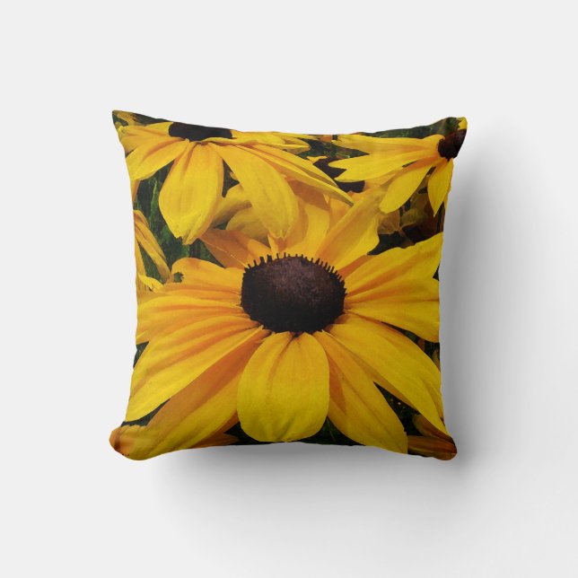 Black Eyed Susans Kussen (Voorkant)