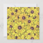 Black Eyed Susans Overal Kaart (Achterkant)