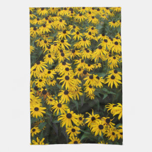 Black-Eyed Susans Theedoek