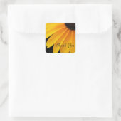 Black Eyed Susans Thema Vierkante Sticker (Tas)