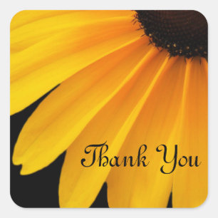 Black Eyed Susans Thema Vierkante Sticker