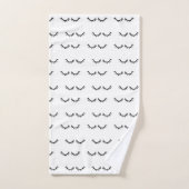 Black Eyelashes (Serviette à main)