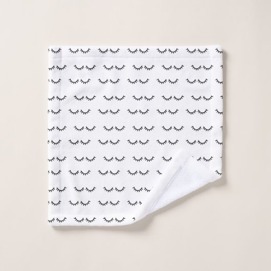 Black Eyelashes (Gant de toilette)