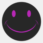 Black Face Sticker (Voorkant)