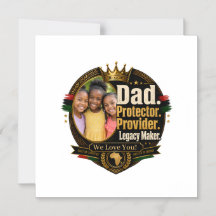 Black Father Legacy Design (Aanpasbaar)