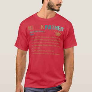 Black Father Noun Father Day Gifts Classic T-shirt
