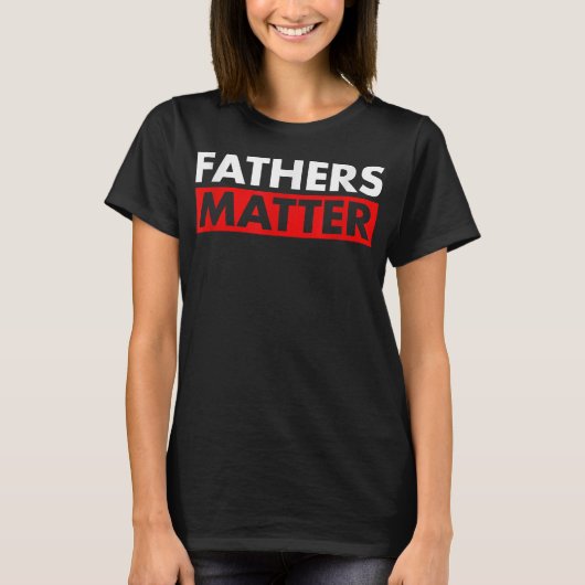 Black Fathers Matter Juneteenth Fathers Day T-shirt (Voorkant)