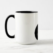 Black fatty cat mug (Gauche)