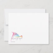 Black Faux Rhinestone Mask Halloween Invitation Kaart (Achterkant)