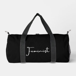 Black Feminist Gym Bag - Geef je workout kracht Plunjezak