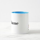 Black Femme Maison Nom du peintre Mug (Centre)