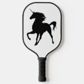 Black Fire Unicorn Pickleball Paddle (Voorkant)