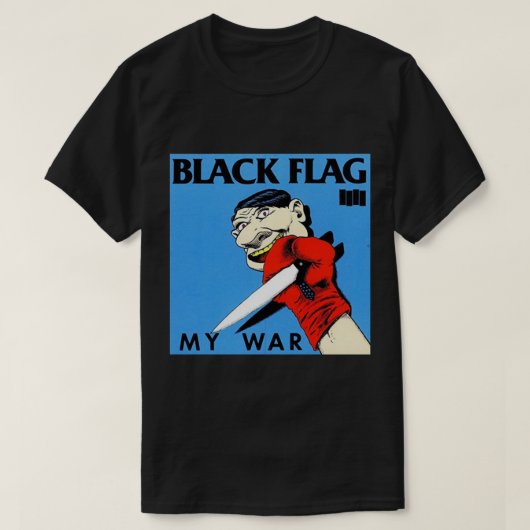 Black Flag My War Classic T-Shirt (Design devant)