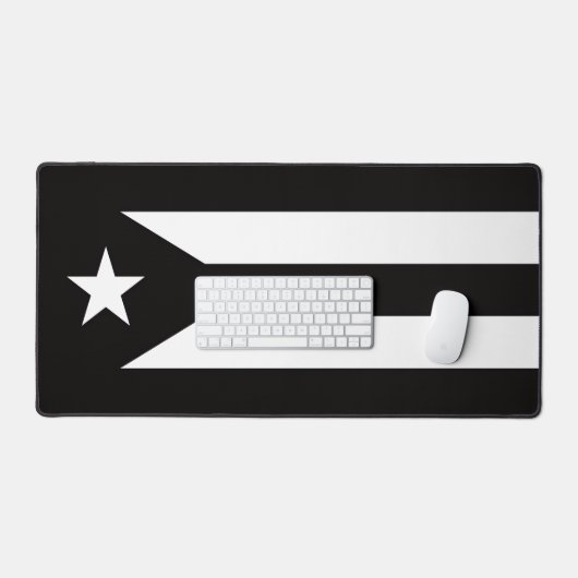 Black flag of Puerto Rico (Clavier et souris)