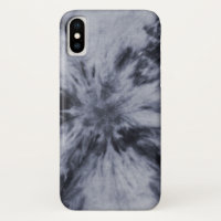 Black Flame Cravate Die coque pour iPhone X