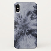 Black Flame Stropdas Die hoesje voor iPhone X (Achterkant)