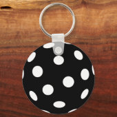 Black Floorball Sleutelhanger (Voorkant)