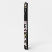 Black Floral Case-Mate iPhone Case (Achterkant/links)