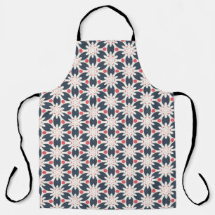 Black Flowers and Pink Spots Pattern Schort