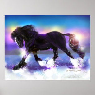 Black Foot Shire Poster