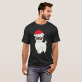 Black Forest Bollenhut Llama T-shirt (Voorkant volledig)