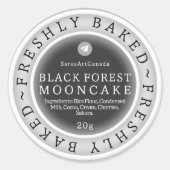 Black Forest Mooncake Recept Label (Voorkant)