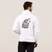 Black Fox Hoodie (Achterkant volledig)