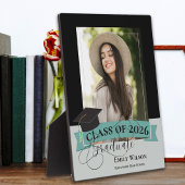 Black Frame Graduation  Keepsake Photo Plaque